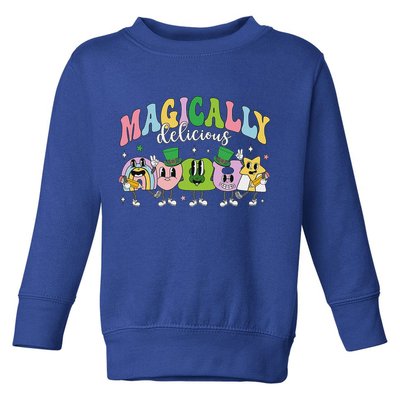 Lucky Cereal Marshmallow Shapes Magically Charms Delicious Toddler Sweatshirt