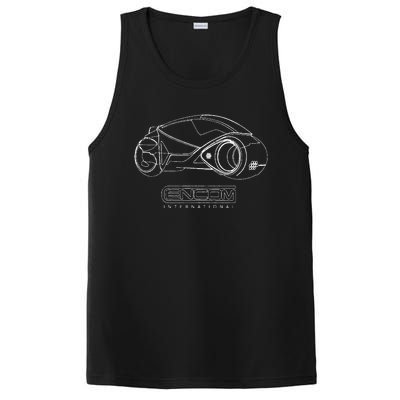 LIGHT CYCLE motorbike ENCOM Flynn SCI FI grid game 80s retro PosiCharge Competitor Tank