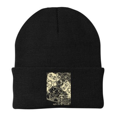 Lucky Cat Maneki Neko Japanese Good Luck Japan Life Beanie