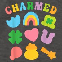Lucky Cereal Marshmallow Shapes Magically Charms Delicious Vector Backpack