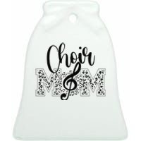 Leopard Choir Mom Choir Mama Choir Mom Gift Ceramic Bell Ornament