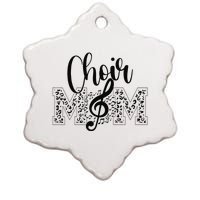 Leopard Choir Mom Choir Mama Choir Mom Gift Ceramic Star Ornament