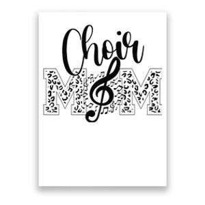 Leopard Choir Mom Choir Mama Choir Mom Gift Poster