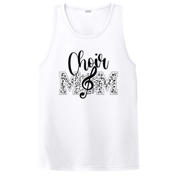 Leopard Choir Mom Choir Mama Choir Mom Gift PosiCharge Competitor Tank