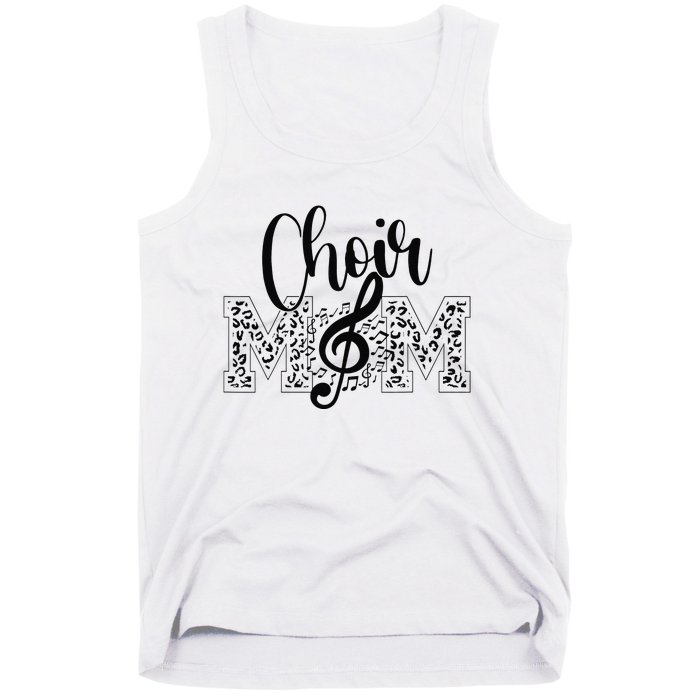 Leopard Choir Mom Choir Mama Choir Mom Gift Tank Top