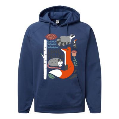 Longfellow Community Nature Performance Fleece Hoodie