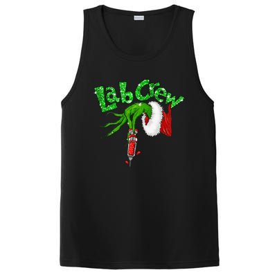 Lab Crew Nurse Merry Christmas Laboratory Xmas Pajamas Funny PosiCharge Competitor Tank