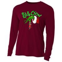 Lab Crew Nurse Merry Christmas Laboratory Xmas Pajamas Funny Cooling Performance Long Sleeve Crew