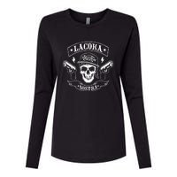 La Coka Nostra Skull Men Womens Cotton Relaxed Long Sleeve T-Shirt