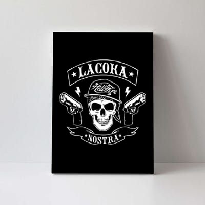 La Coka Nostra Skull Men Canvas