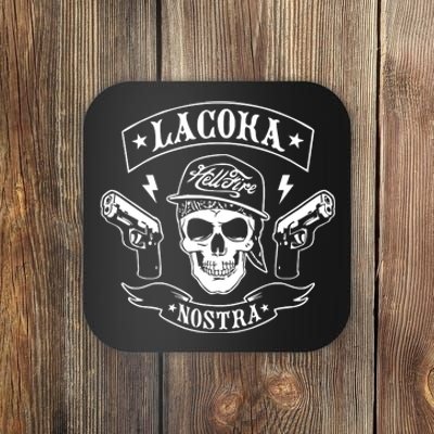 La Coka Nostra Skull Men Coaster