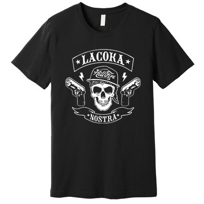 La Coka Nostra Skull Men Premium T-Shirt