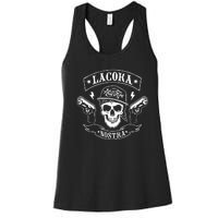 La Coka Nostra Skull Men Women's Racerback Tank