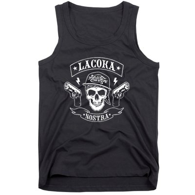 La Coka Nostra Skull Men Tank Top