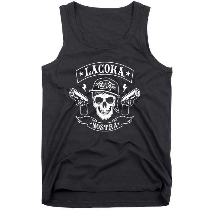 La Coka Nostra Skull Men Tank Top