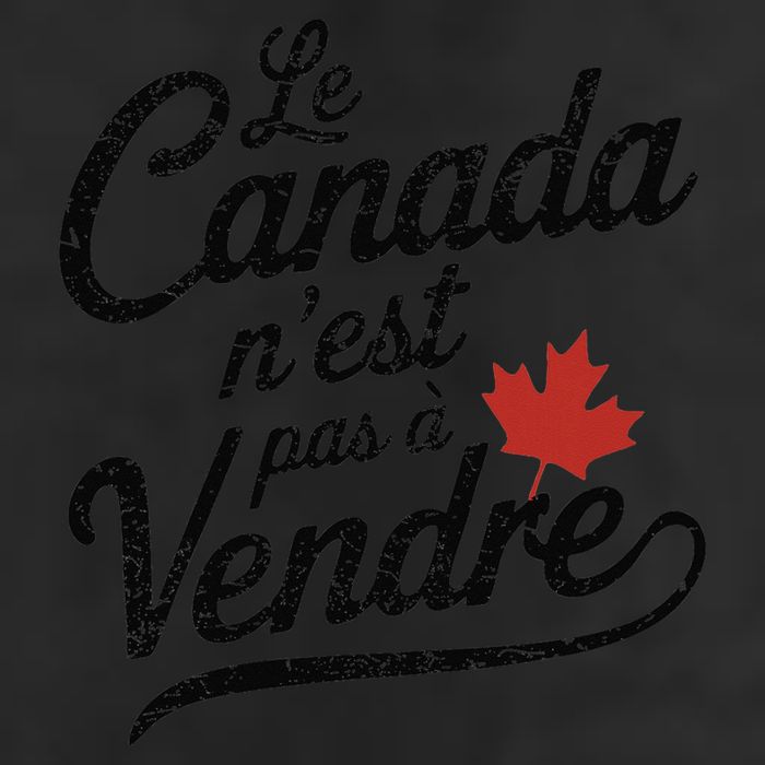 Le Canada Nest Pas A Vendre Canada Is Not For Sale Cool Comfort Performance Bucket Hat