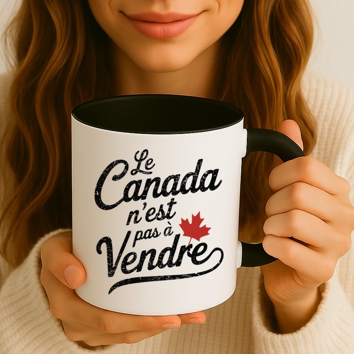 Le Canada Nest Pas A Vendre Canada Is Not For Sale Mug