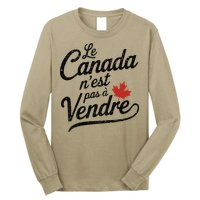 Le Canada Nest Pas A Vendre Canada Is Not For Sale Long Sleeve Shirt