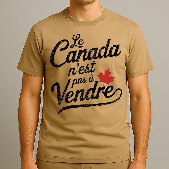Le Canada Nest Pas A Vendre Canada Is Not For Sale T-Shirt