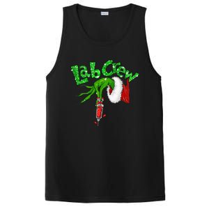 Lab Crew Nurse Merry Christmas Laboratory Xmas Pajamas PosiCharge Competitor Tank