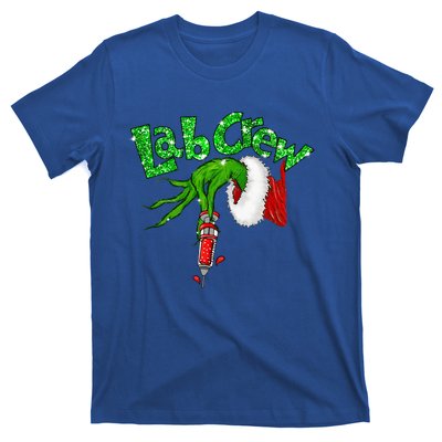 Lab Crew Nurse Merry Christmas Laboratory Xmas Pajamas T-Shirt