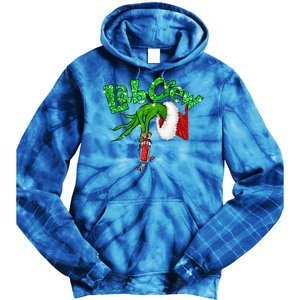 Lab Crew Nurse Merry Christmas Laboratory Xmas Pajamas Tie Dye Hoodie