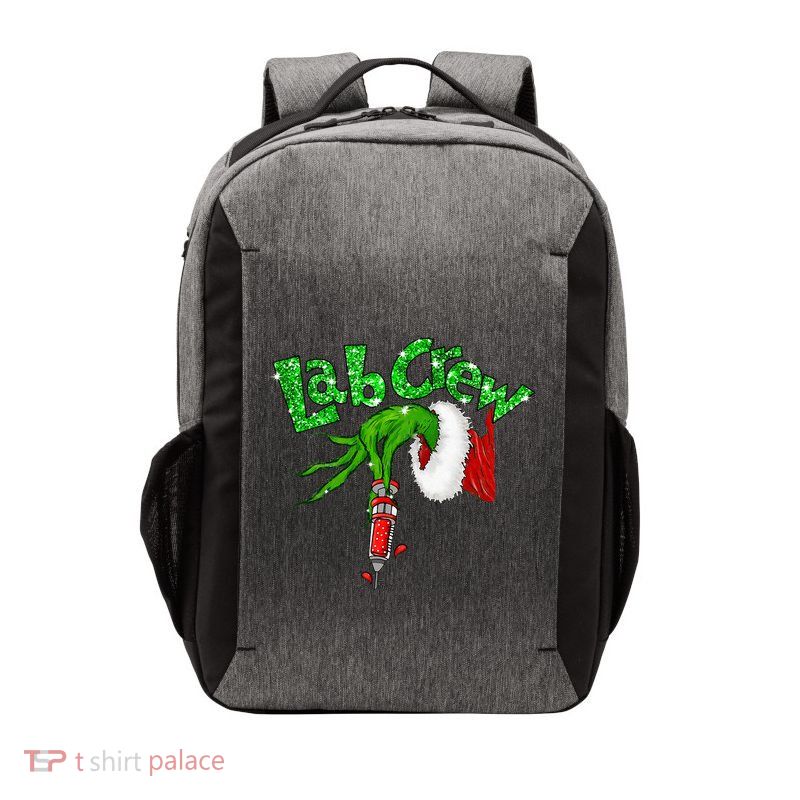 Lab Crew Nurse Merry Christmas Laboratory Xmas Pajamas Vector Backpack