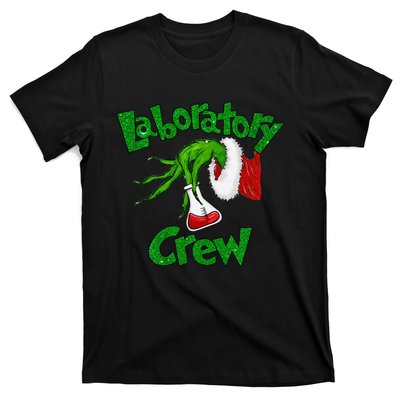 Laboratory Crew Nurse Stethoscope Christmas Xmas Nursing T-Shirt