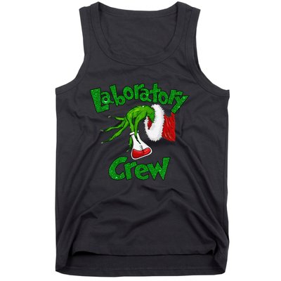 Laboratory Crew Nurse Stethoscope Christmas Xmas Nursing Tank Top