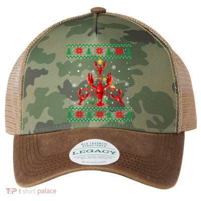 Lobster Christmas Ornat Tree Funny Xmas Gift Ugly Sweater Cool Gift Legacy Tie Dye Trucker Hat