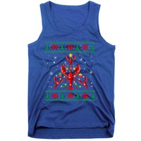 Lobster Christmas Ornat Tree Funny Xmas Gift Ugly Sweater Cool Gift Tank Top