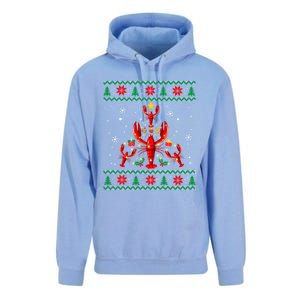 Lobster Christmas Ornat Tree Funny Xmas Gift Ugly Sweater Cool Gift Unisex Surf Hoodie