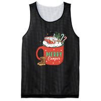 Love Camping On Christmas Morning Xmas Gift Mesh Reversible Basketball Jersey Tank