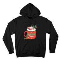 Love Camping On Christmas Morning Xmas Gift Tall Hoodie