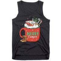 Love Camping On Christmas Morning Xmas Gift Tank Top