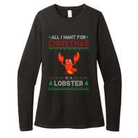 Lobster Christmas Outfits For Women Ugly Xmas Sweater Long Sleeve Womens CVC Long Sleeve Shirt