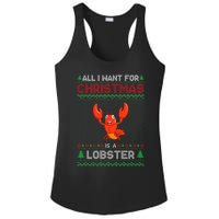 Lobster Christmas Outfits For Women Ugly Xmas Sweater Long Sleeve Ladies PosiCharge Competitor Racerback Tank