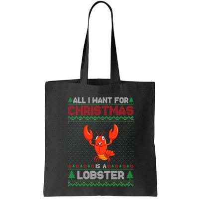 Lobster Christmas Outfits For Women Ugly Xmas Sweater Long Sleeve Bag