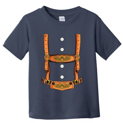Lederhosen Costume Oktoberfest German Beer Fest Toddler T-Shirt