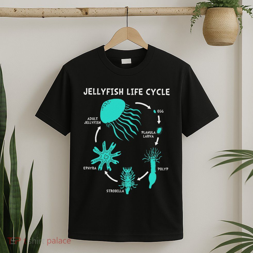 Life Cycle Of A Jellyfish T-Shirt