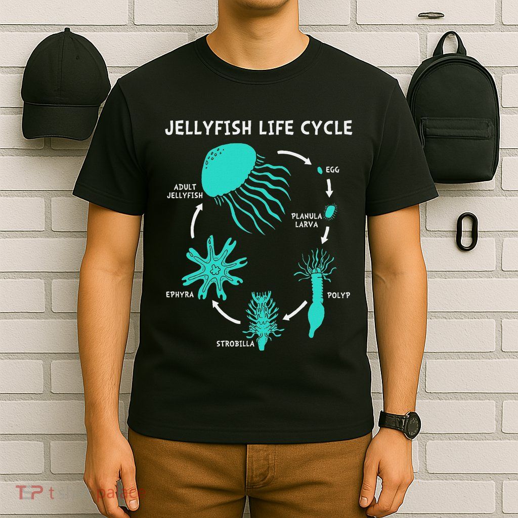Life Cycle Of A Jellyfish T-Shirt