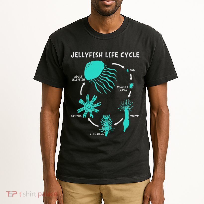 Life Cycle Of A Jellyfish Tall T-Shirt