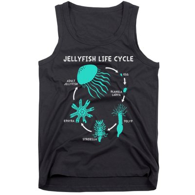 Life Cycle Of A Jellyfish Tank Top