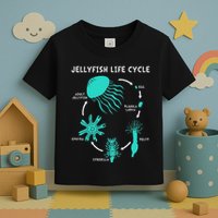 Life Cycle Of A Jellyfish Toddler T-Shirt