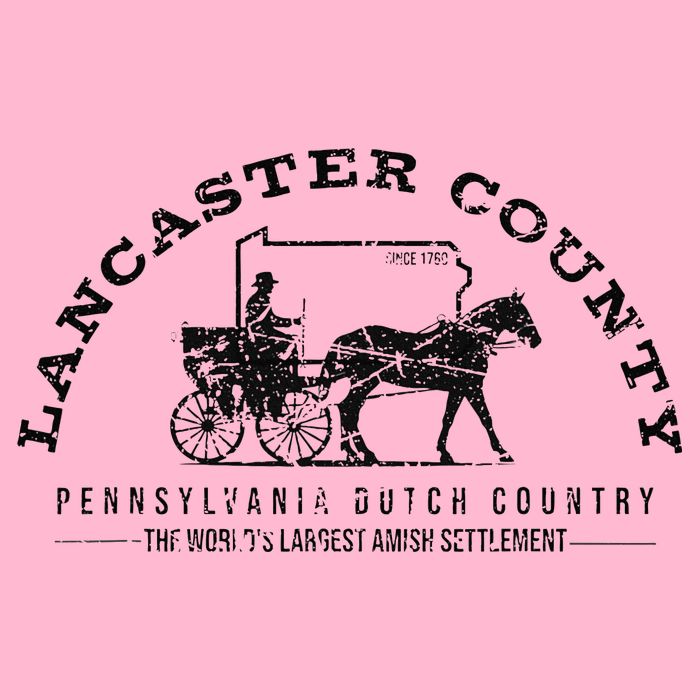 Lancaster County Pennsylvania Amish Settlement Est 1760 Hoodie