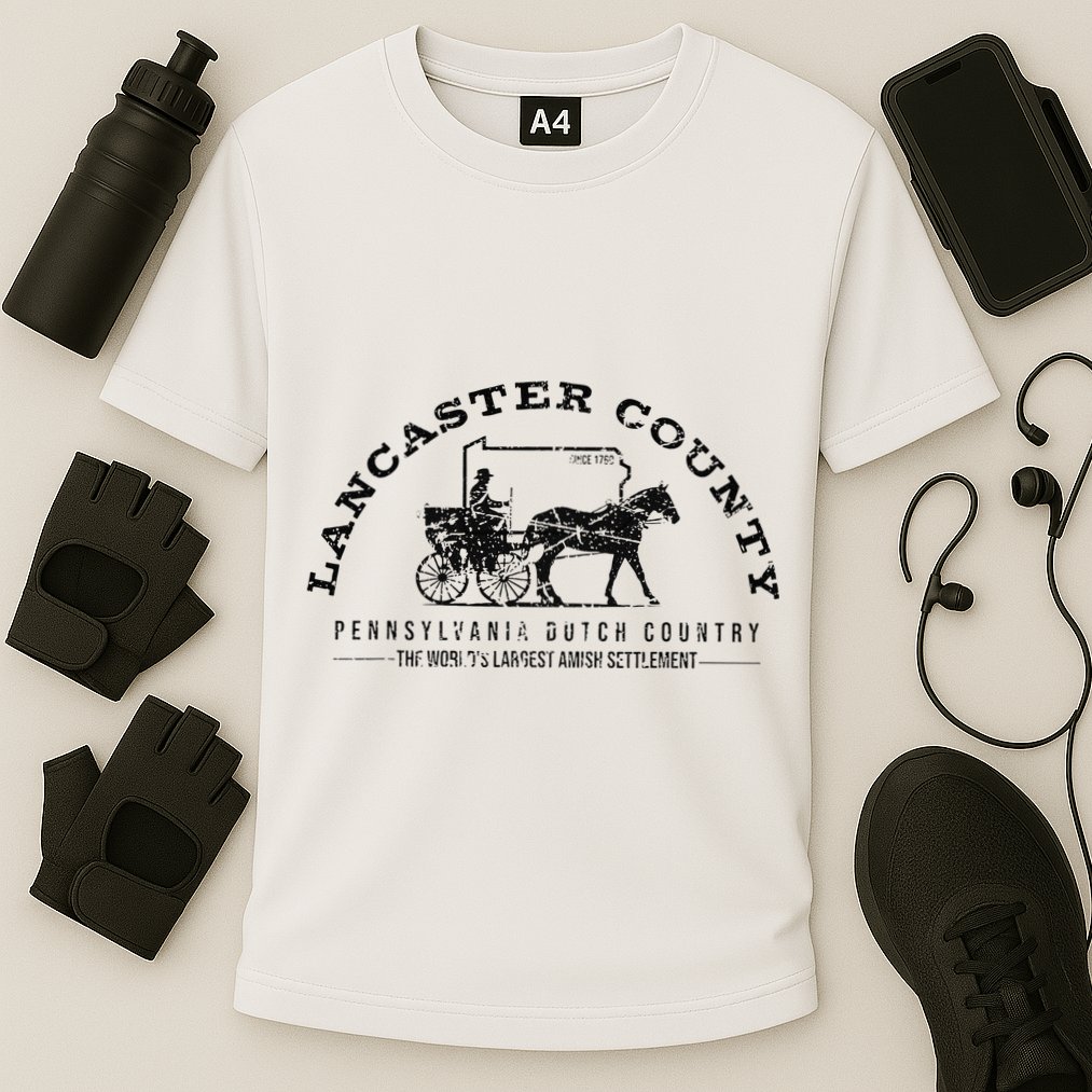 Lancaster County Pennsylvania Amish Settlement Est 1760 Cooling Performance Crew T-Shirt