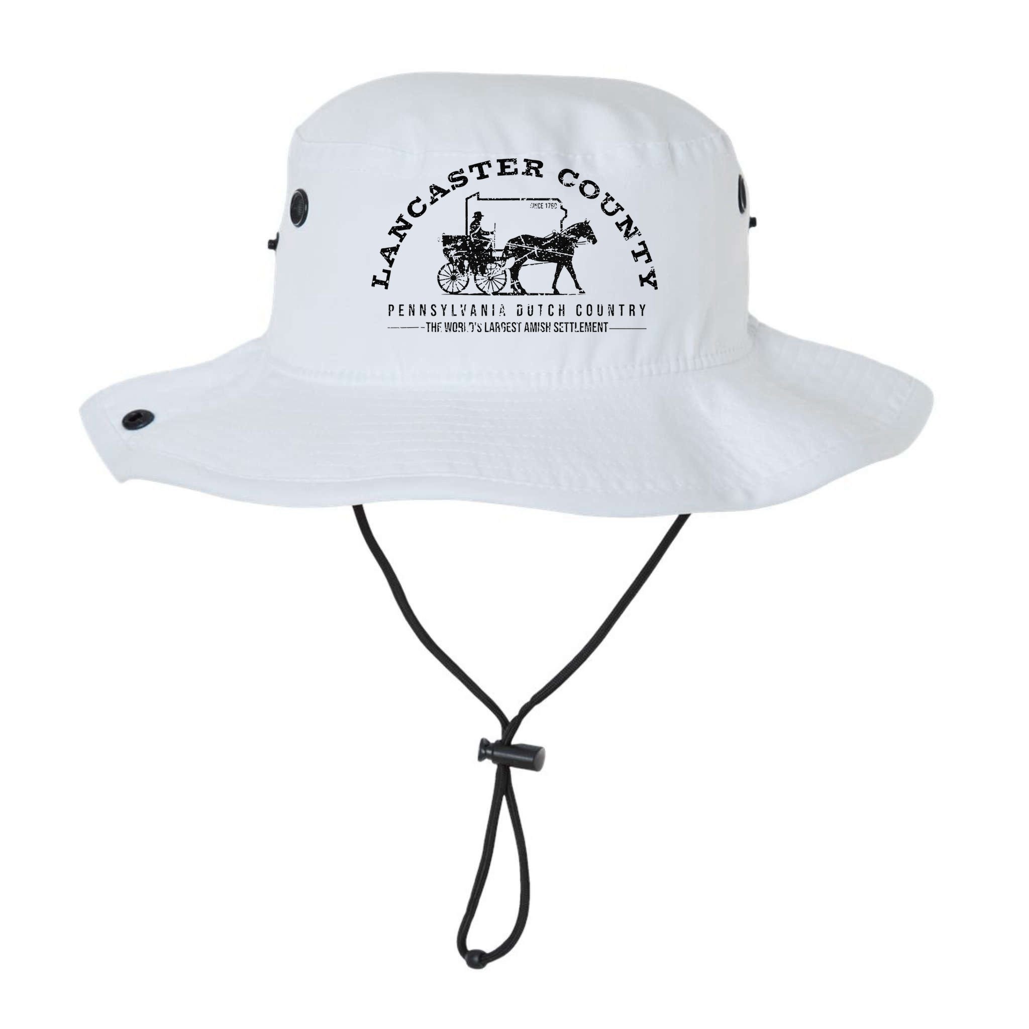 Lancaster County Pennsylvania Amish Settlement Est 1760 Bucket Hat