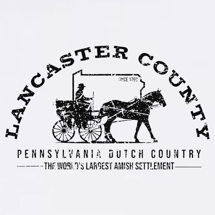 Lancaster County Pennsylvania Amish Settlement Est 1760 Hat