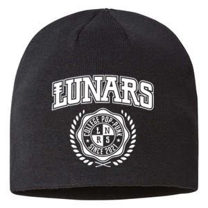 Lunars College Poppunk Since 2021 Sustainable Beanie