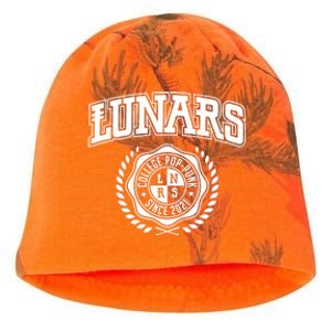 Lunars College Poppunk Since 2021 Kati - Camo Knit Beanie